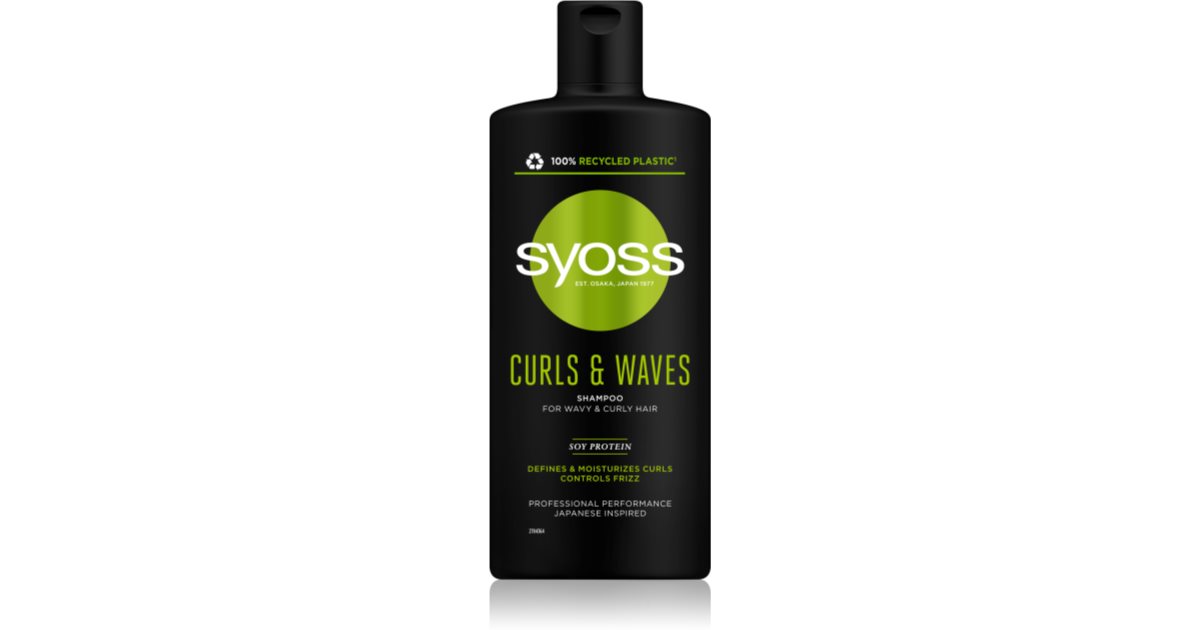 syoss curls & waves szampon opinie