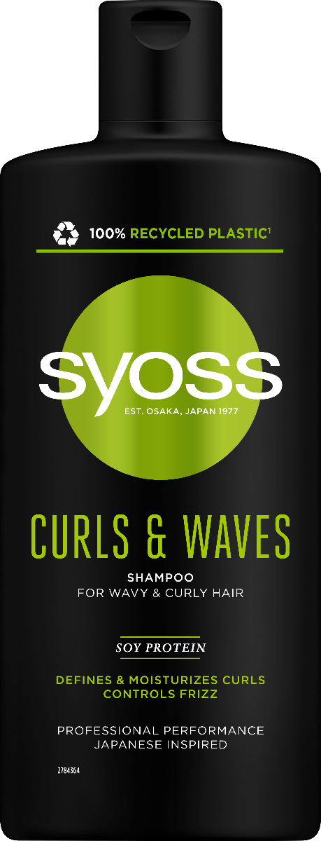 syoss curls & waves szampon wygładzający włosy bez wysiłku