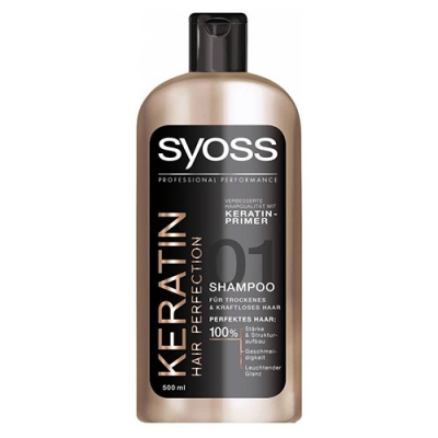 syoss keratin hair perfection szampon do włosów suchych bez energii