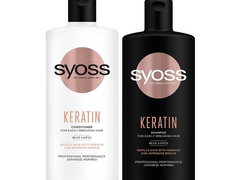 syoss keratin hair perfection szampon