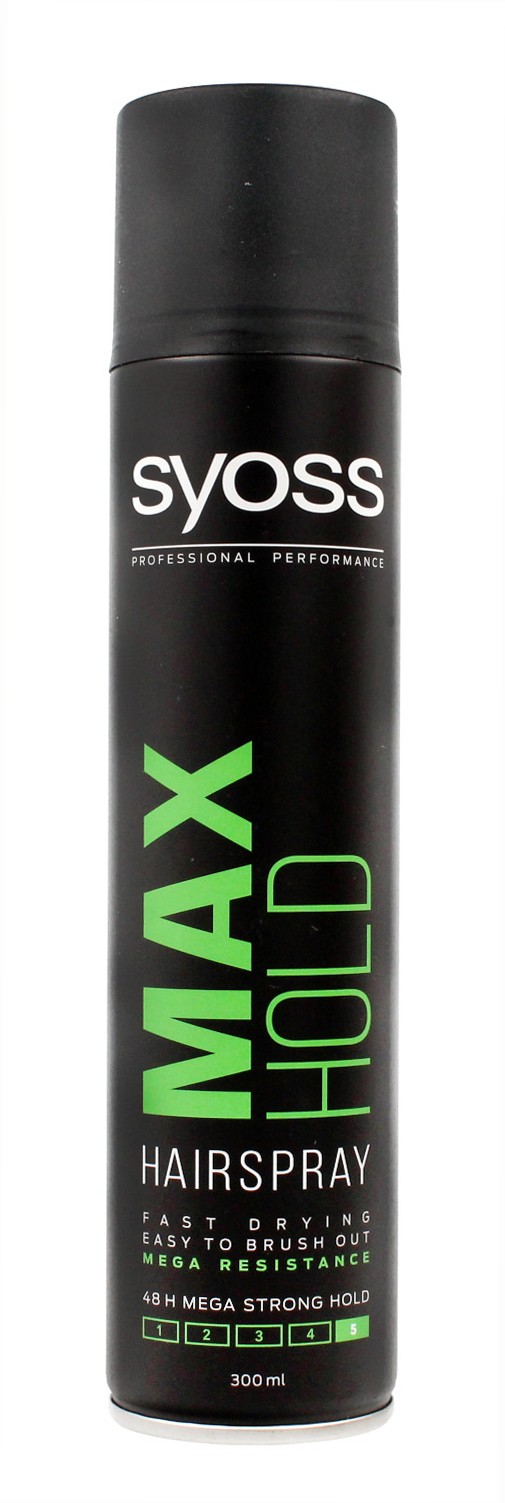 syoss max hold lakier do włosów 300 ml