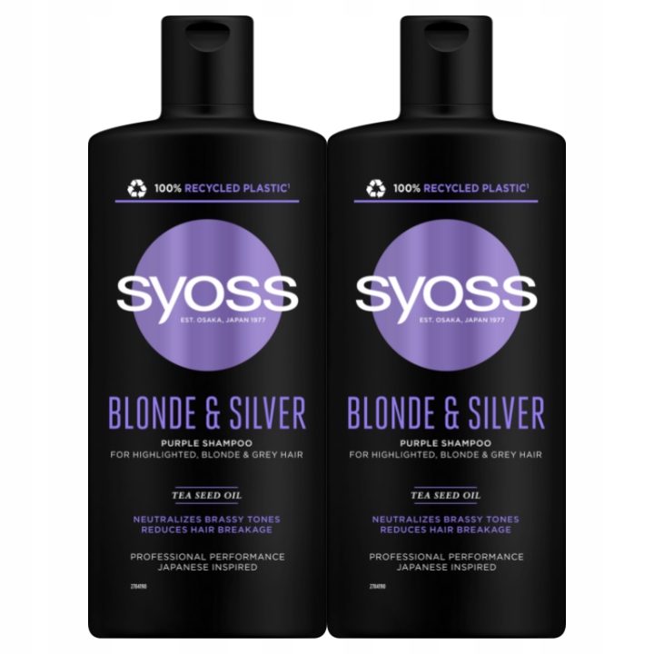 syoss szampon blond