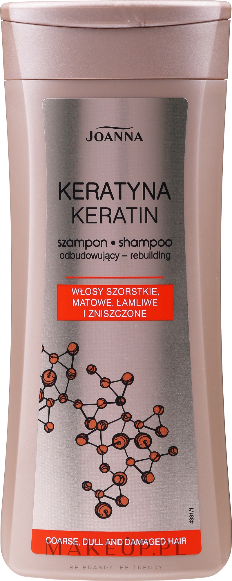 szampon 2 w 1 z keratyną