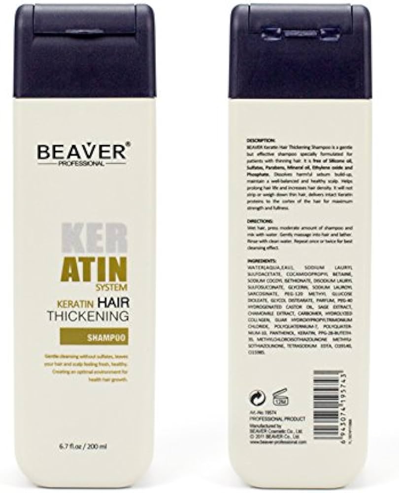 szampon beaver keratin opinie