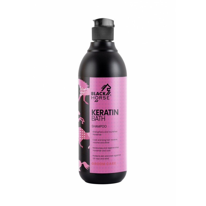 szampon black horse keratin bath 500 ml