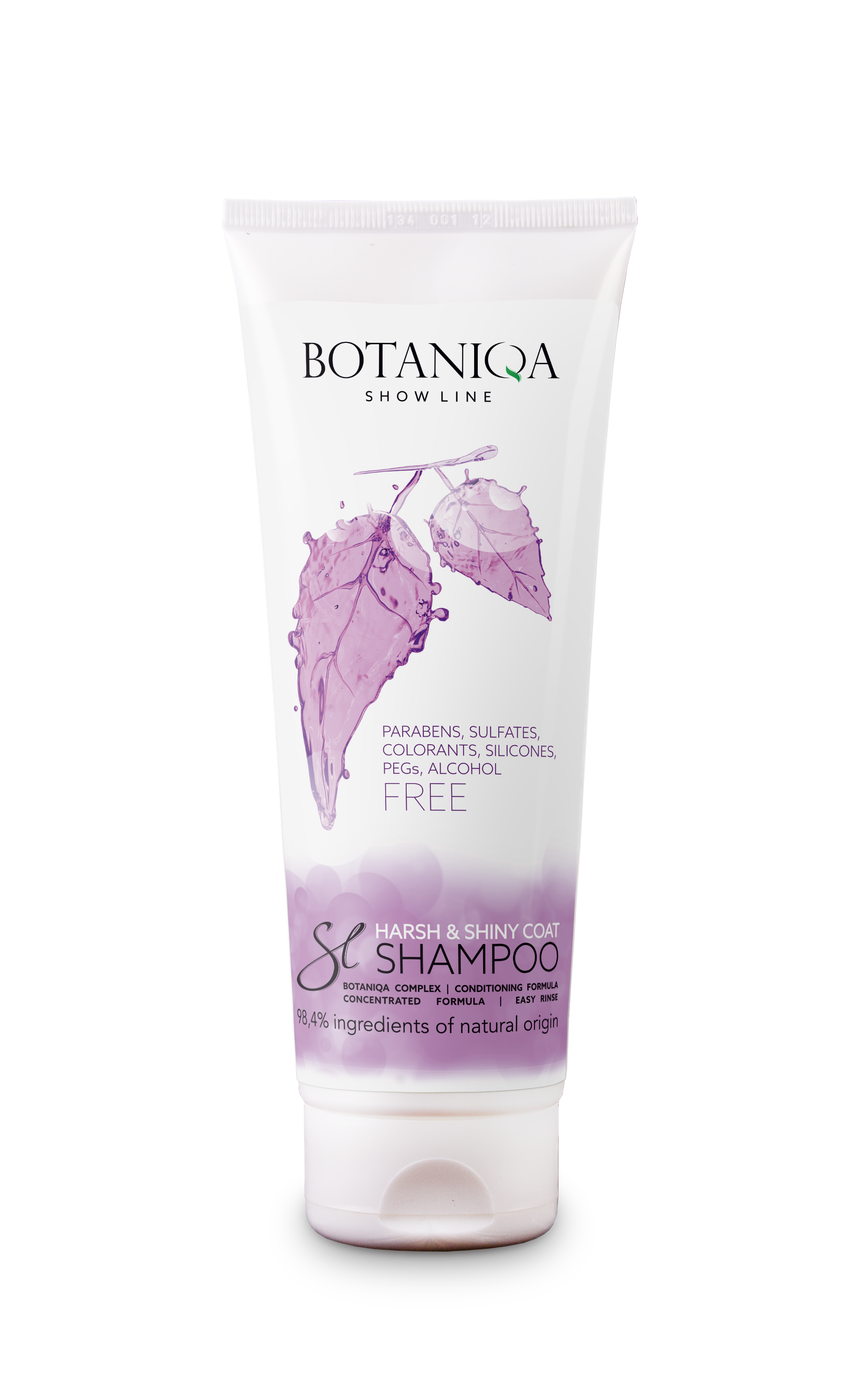 szampon botaniqa show line harsh & shiny coat shampoo skład