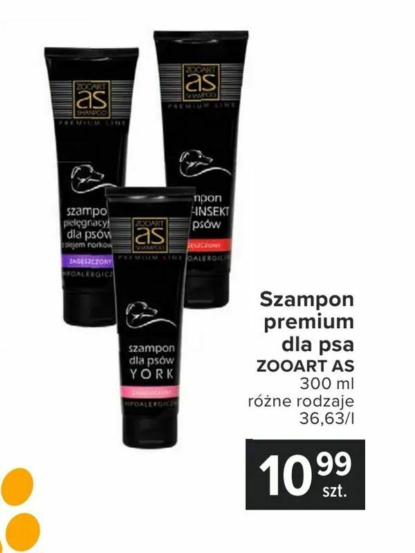 szampon dla psa carrefour