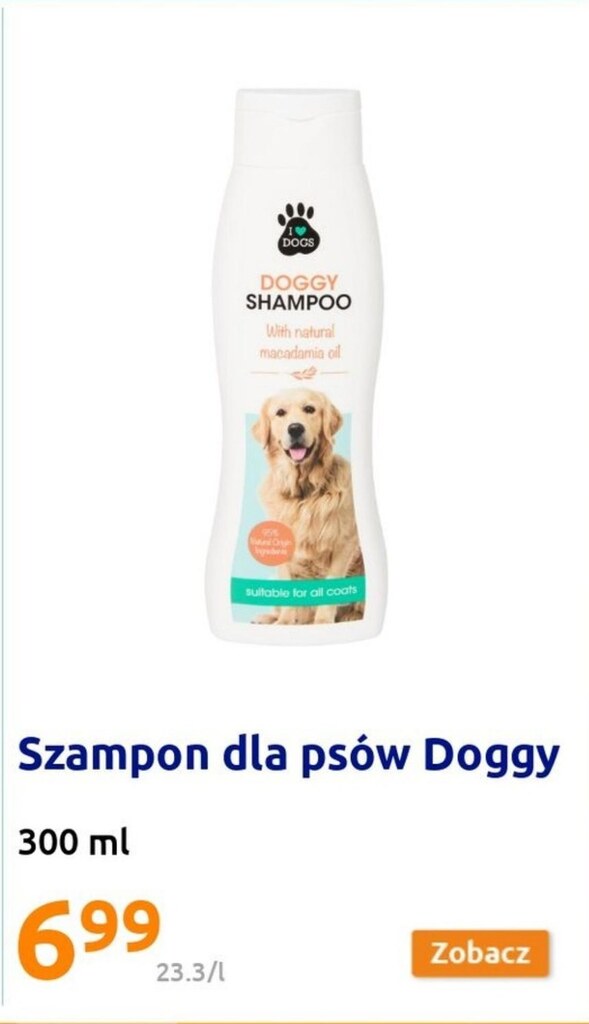 szampon dla psów lidl