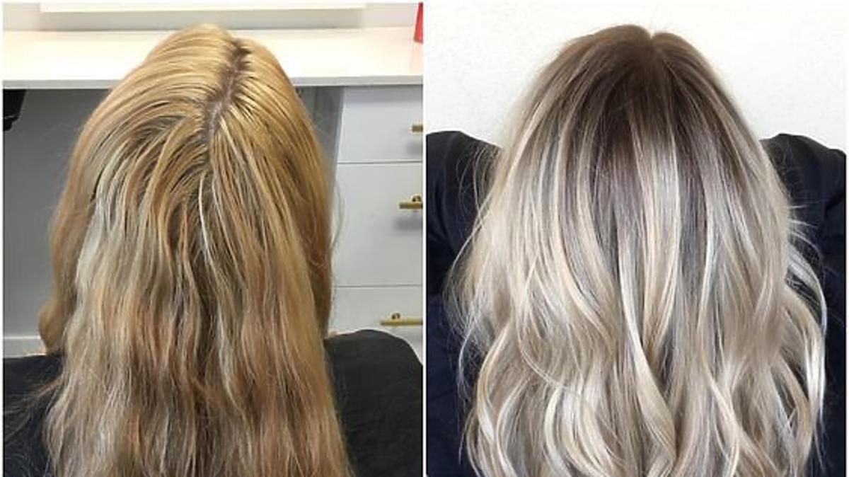 szampon do pasemek blond przeciw żółknięciu