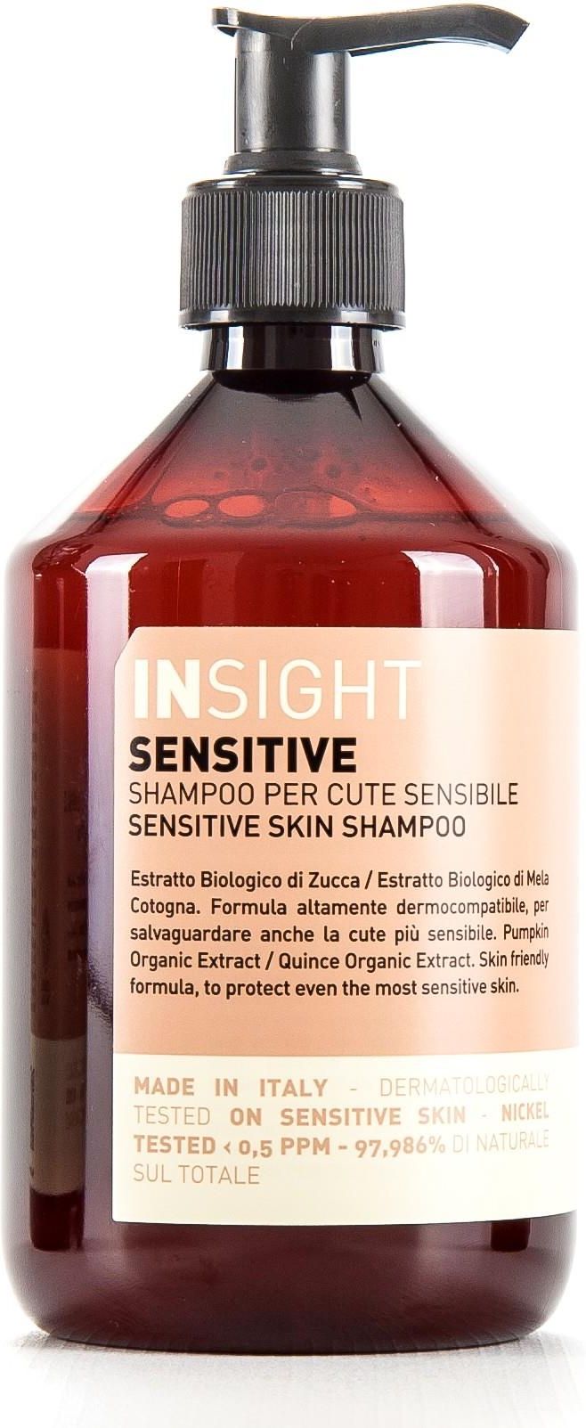 szampon do skóry wrażliwej sensitive insight 400ml