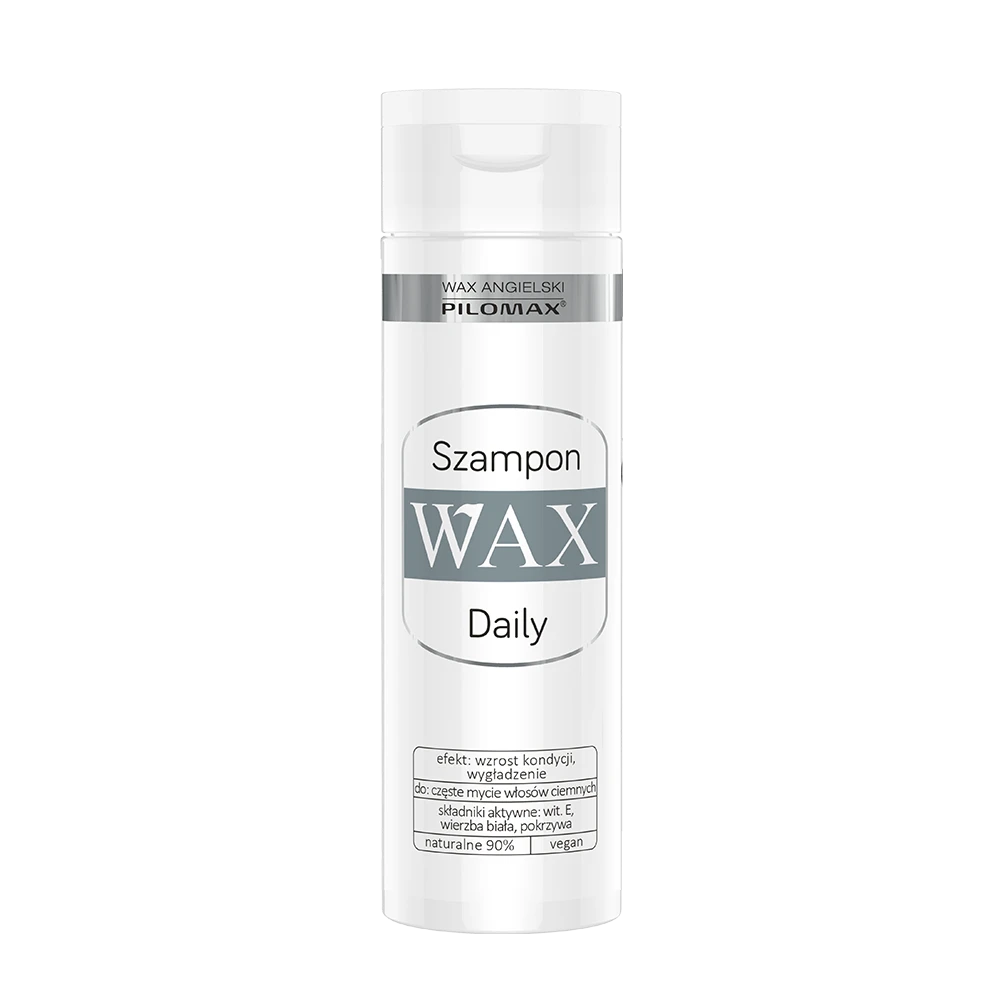 szampon do włosów ciemnych wax daily