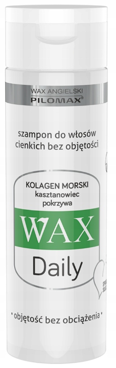 szampon do włosów cienkich wax daily opinie