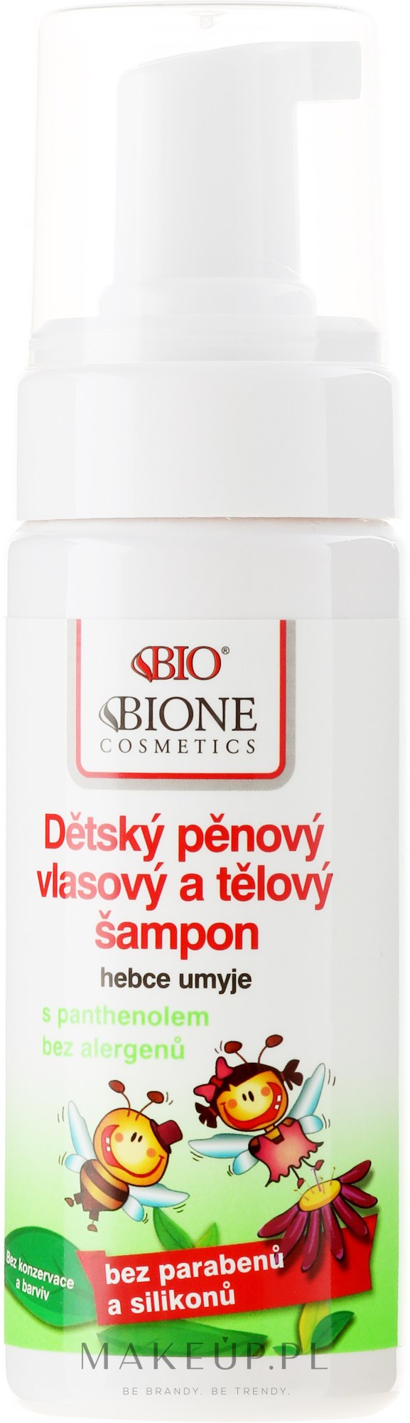 szampon do włosów dla dzieci bione cosmetics