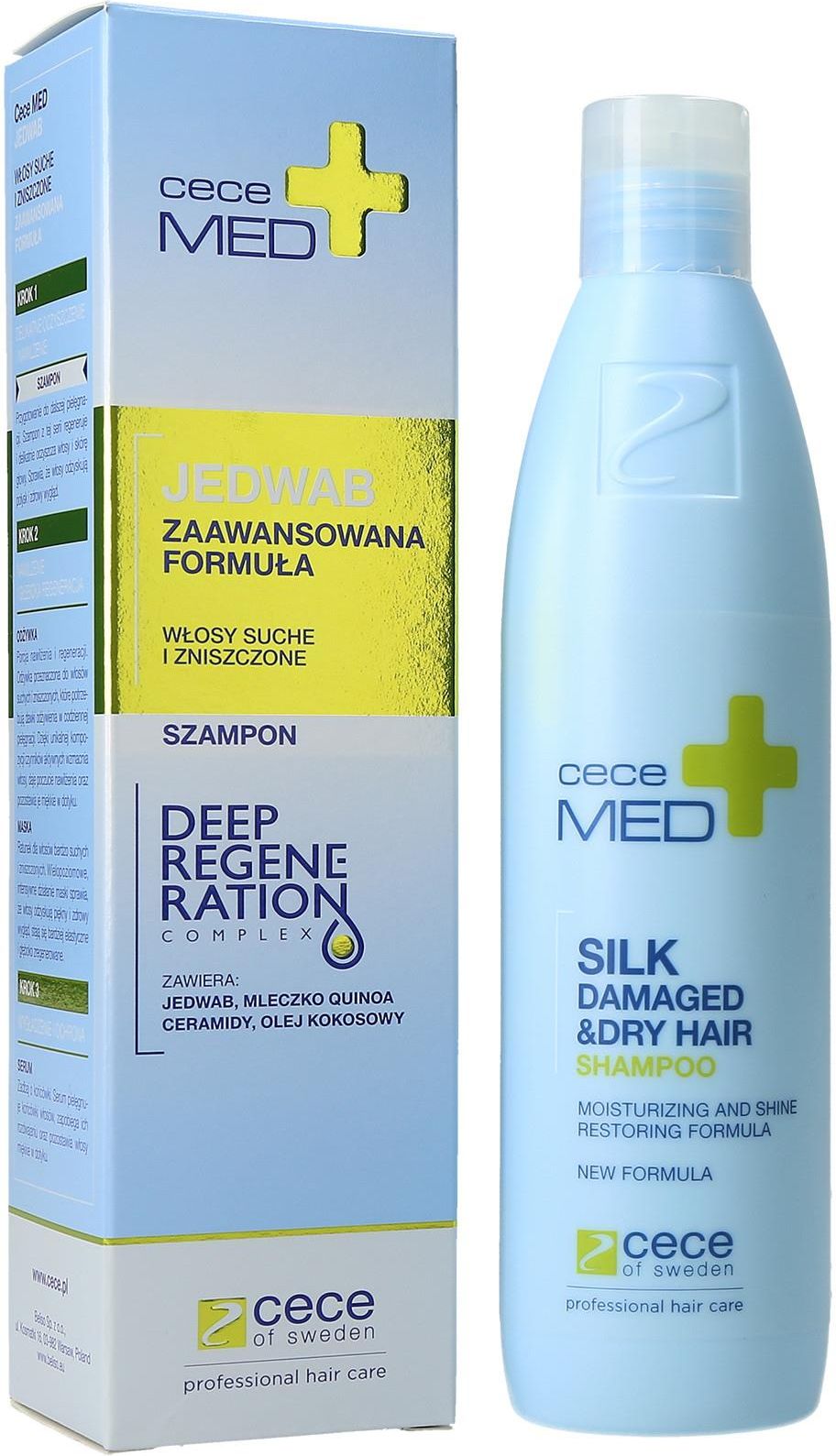 szampon do włosów farbowanych salon expert care cece