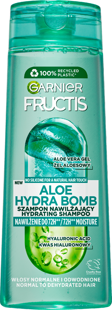 szampon do włosów fructis aloe hydra bomb opinie