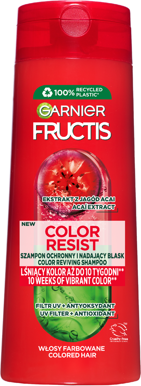 szampon do włosów fructis color ròżowy