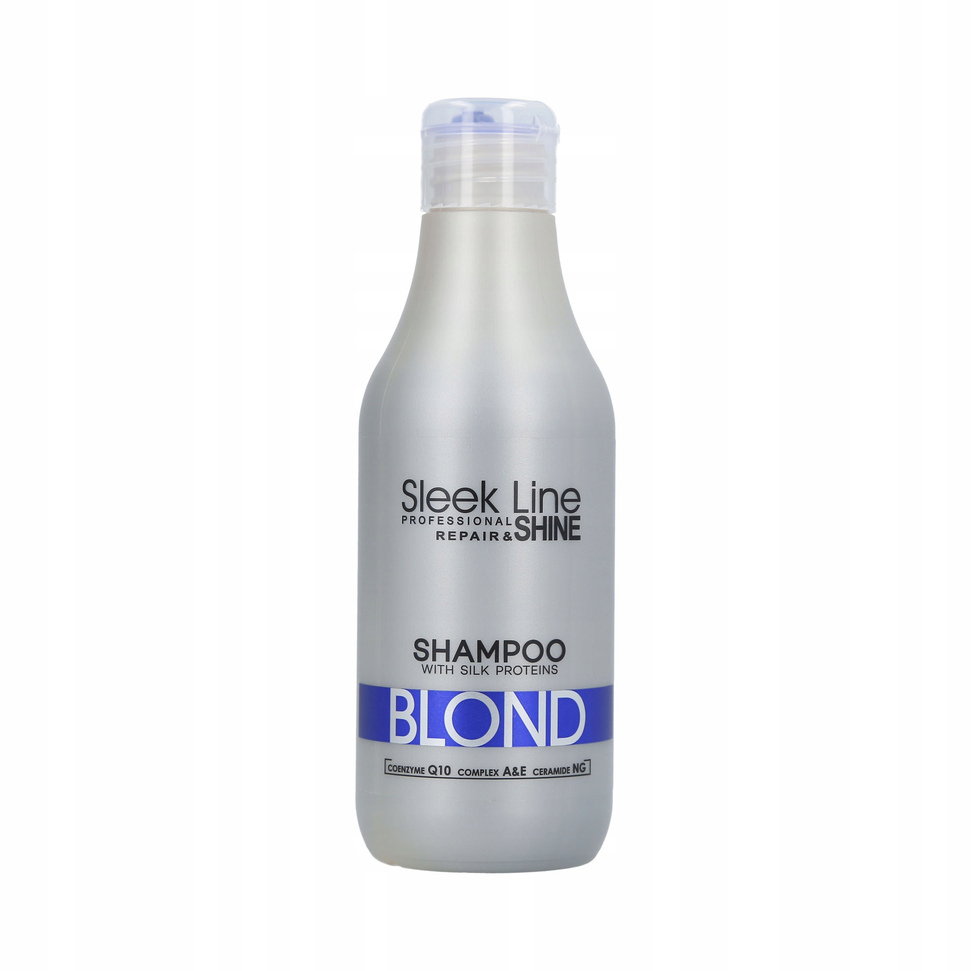 szampon do włosów z jedwabiem sleek line blond