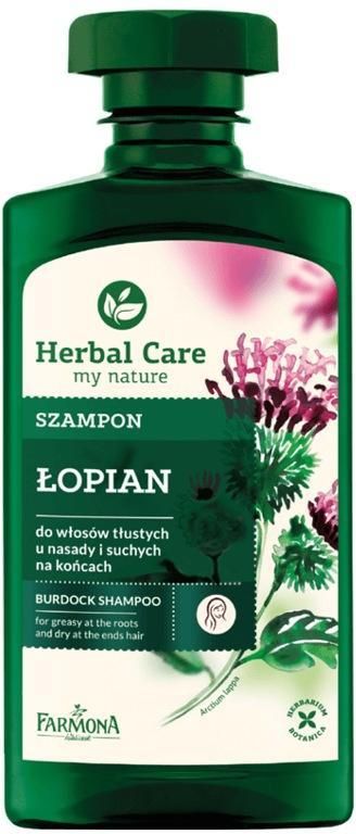 szampon do włosów z łupieżem dziegiećfarmona herbal care shampoo