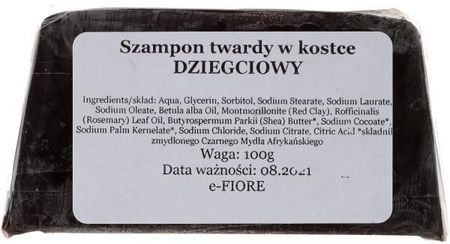 szampon dziegciowy w kostce e-fiore opinie