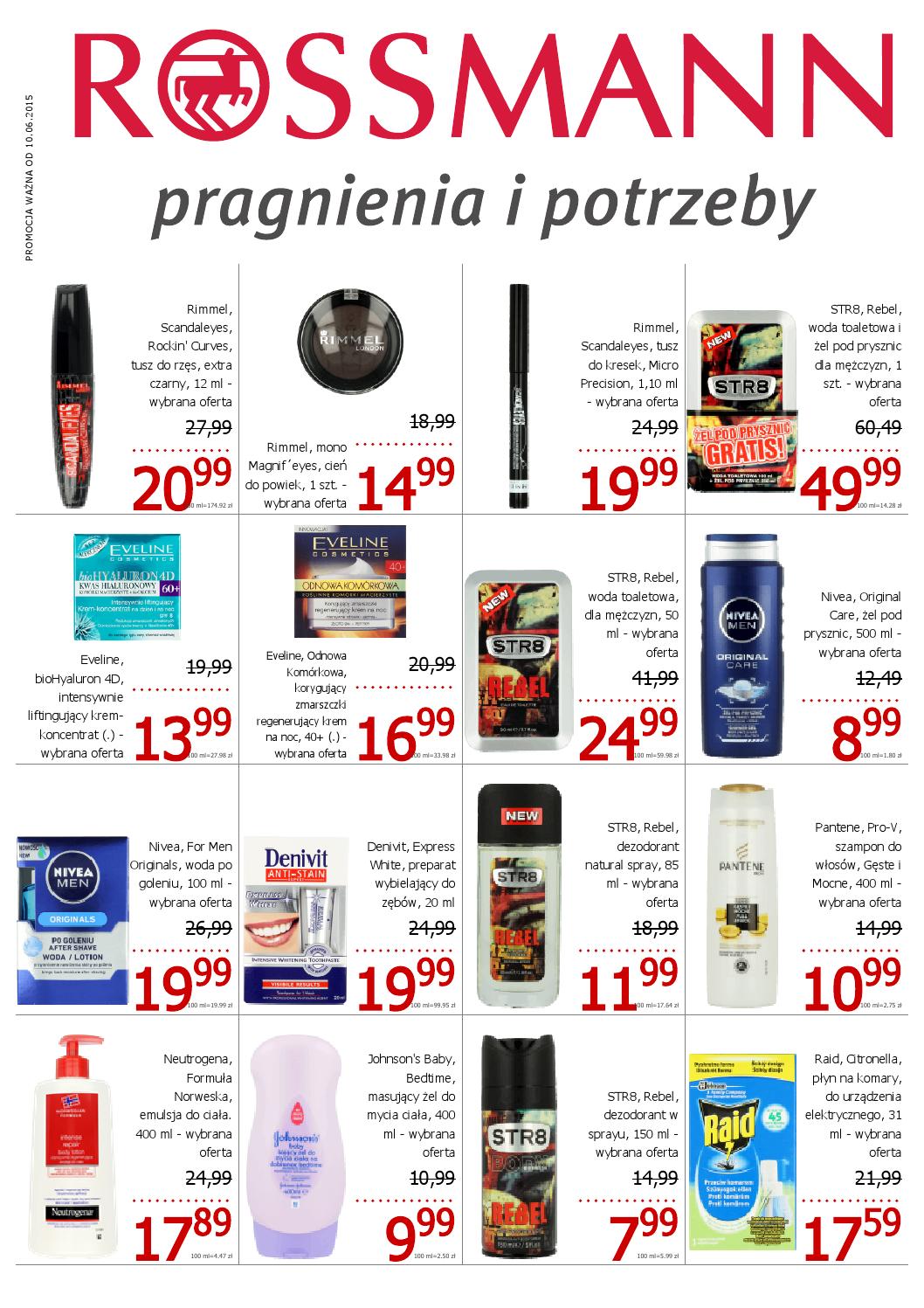 szampon jednorazowy rossmann