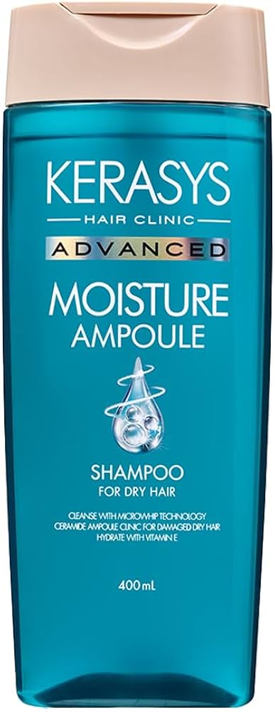 szampon kerasys hair clinic moisturizing shampoo