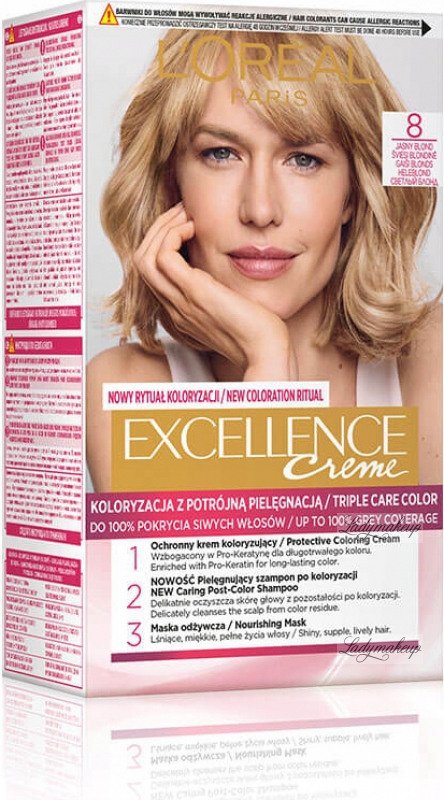 szampon koloryzujący loreal 8