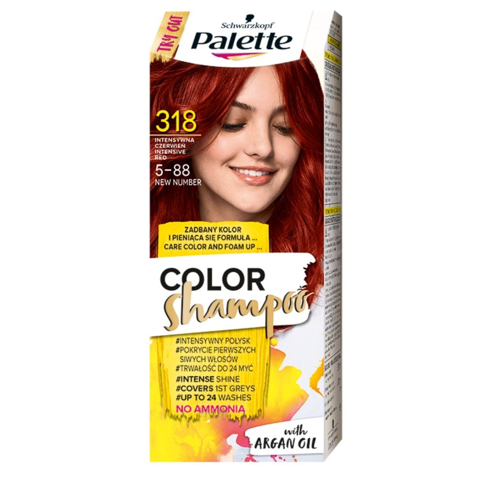 szampon koloryzujący palette instant color granat