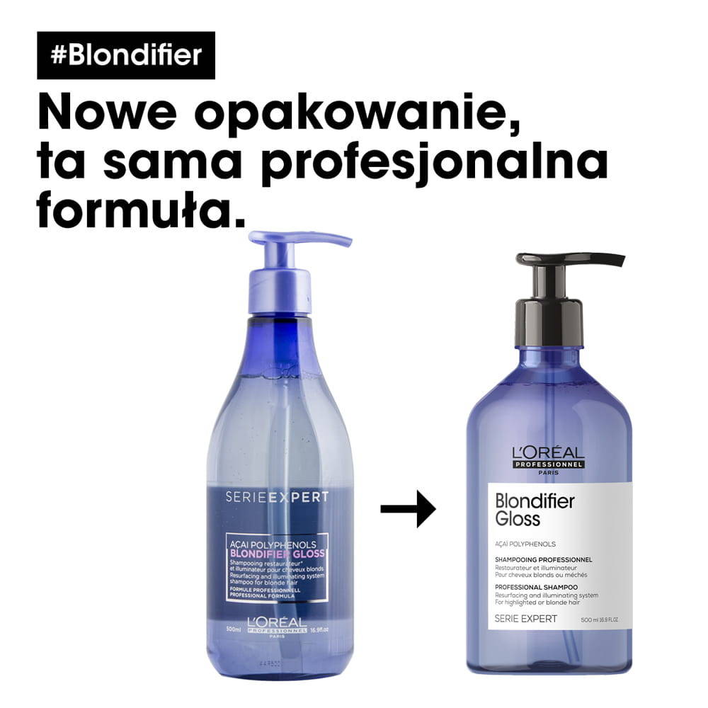 szampon loreal blondifier gloss opinie