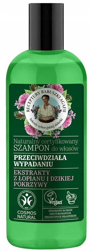 szampon na wypadanie włosów babuszka agafia