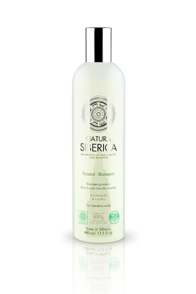 szampon neutralny do wrażliwej skóry głowy 400ml natura siberica