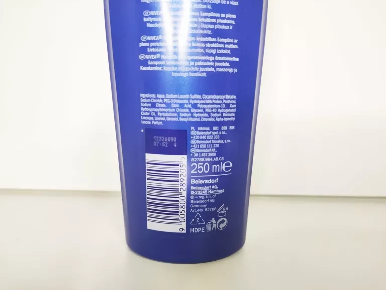 szampon nivea etykieta