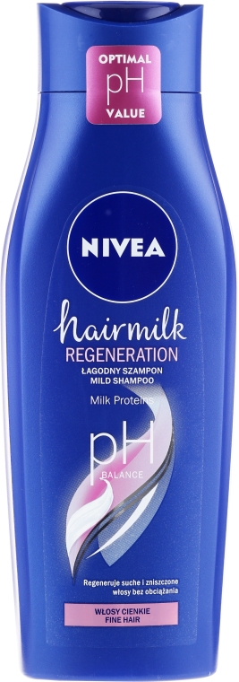 szampon nivea hairmilk włosy cienkie