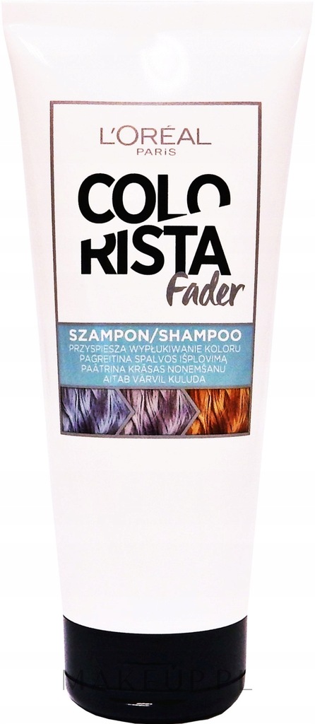 szampon oczyszczający ściągający farbę z włosów