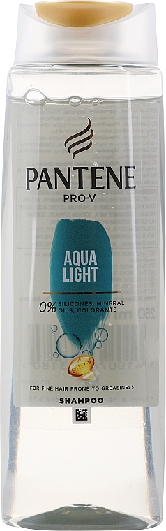 szampon pantene aqua light bez silikonu