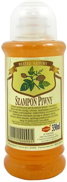 szampon piwny 250 ml achem