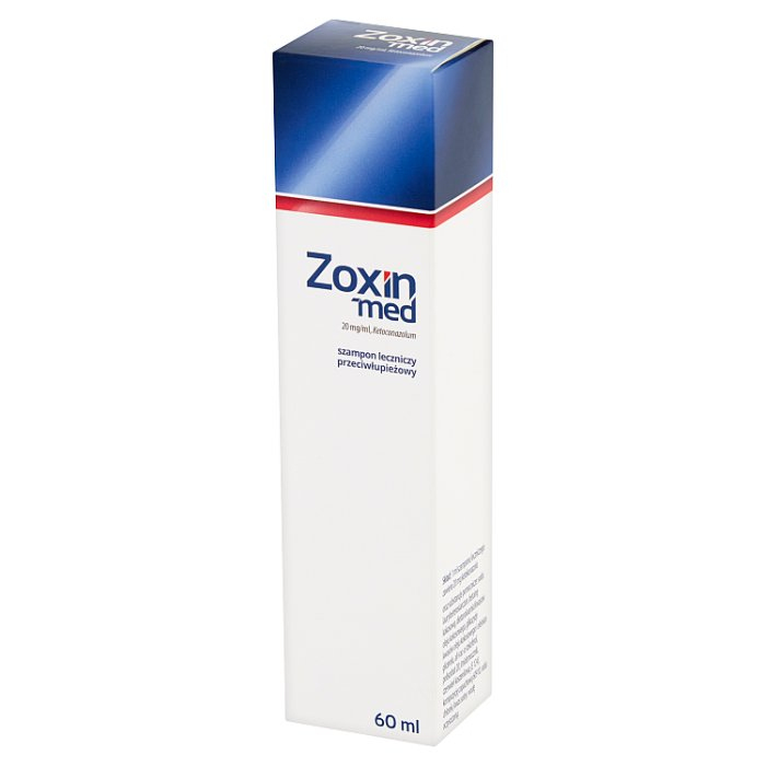 szampon przeciwłupieżowy zoxin med 60 ml