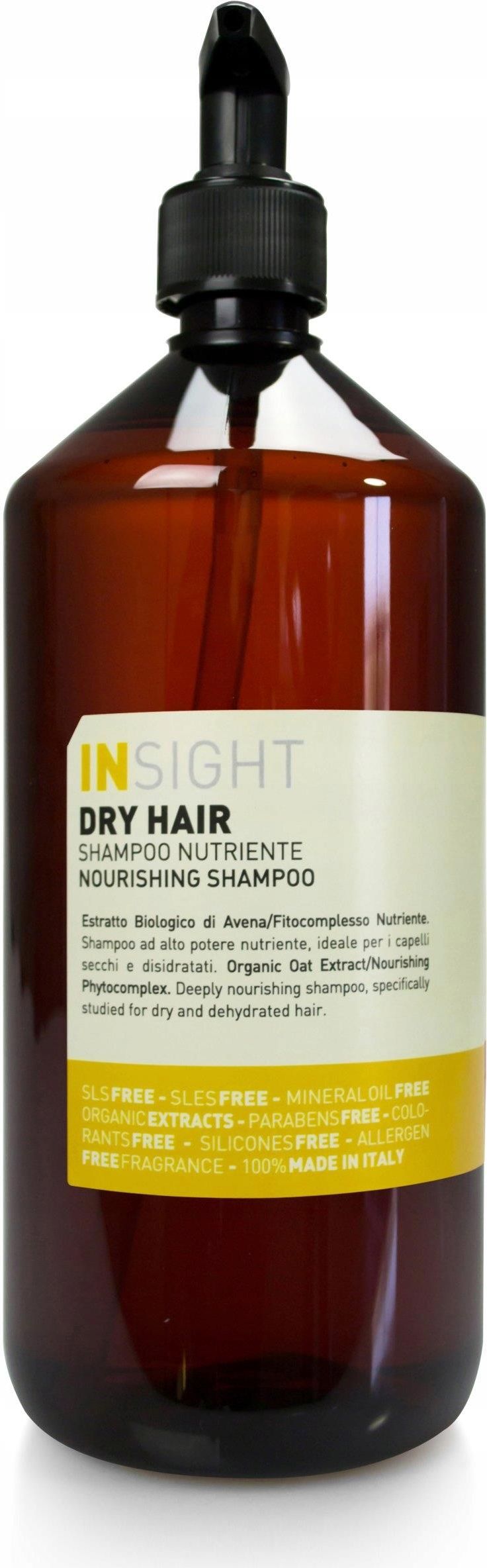 szampon regenerujący naturalny apteka insight dry hair opinie