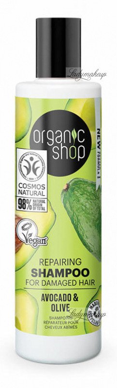 szampon repair 280ml organic shop bio skład