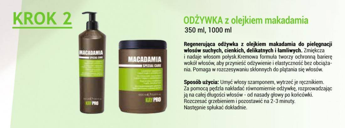 szampon z olejkiem macadamia 1000ml