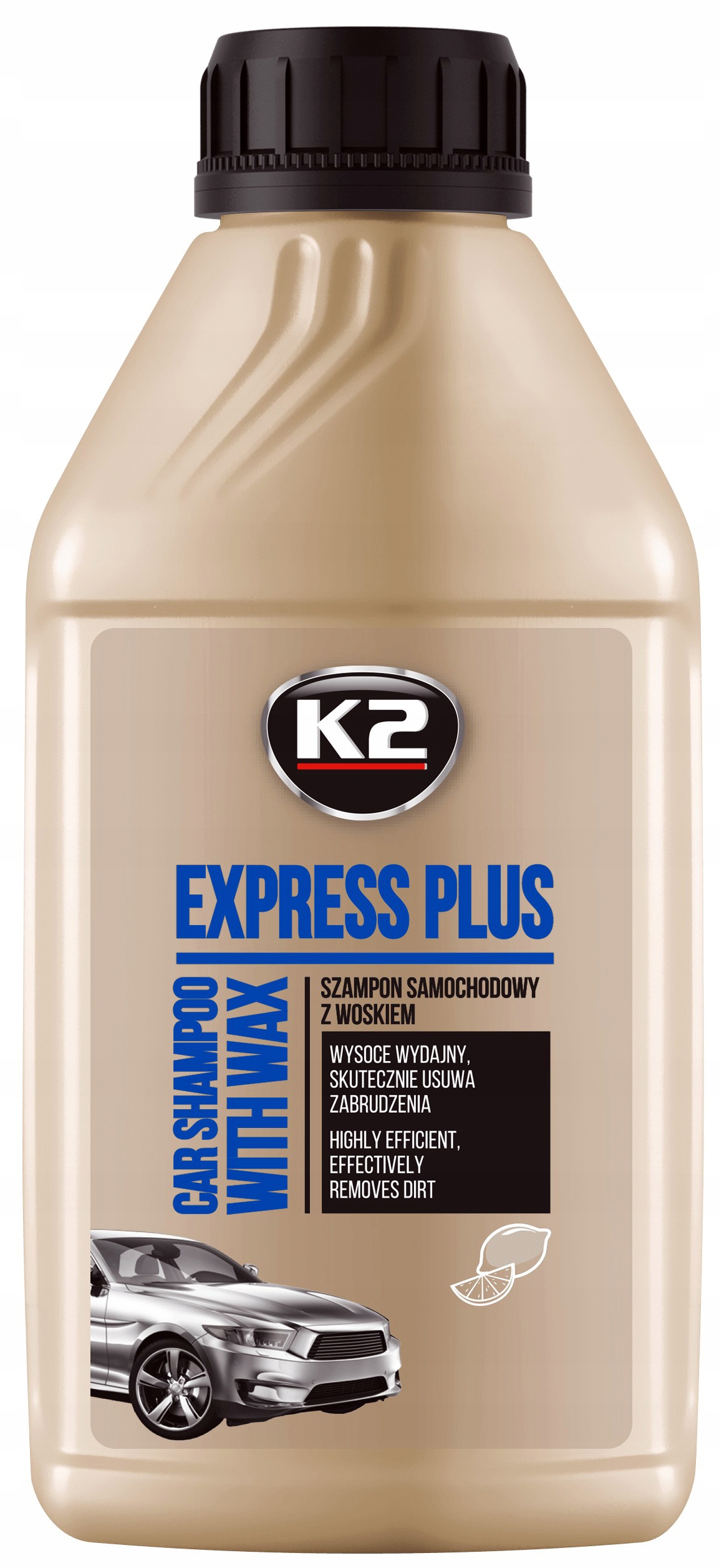 szampon z woskiem do samochodów k2