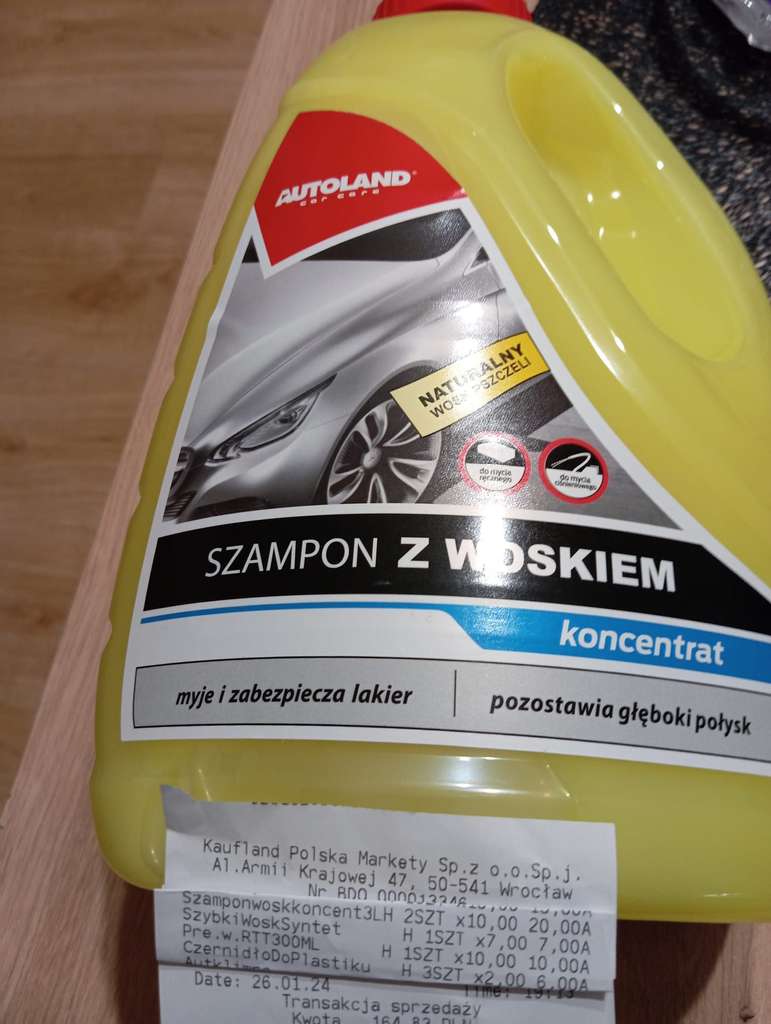 szampon z woskiem kaufland