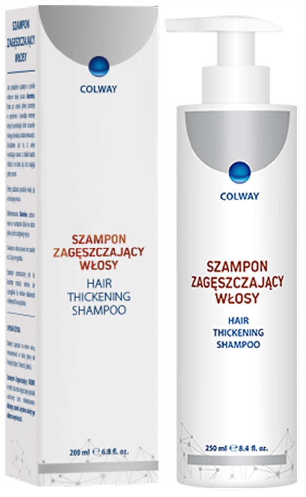 szampon zagęszczający włosy colway 200ml