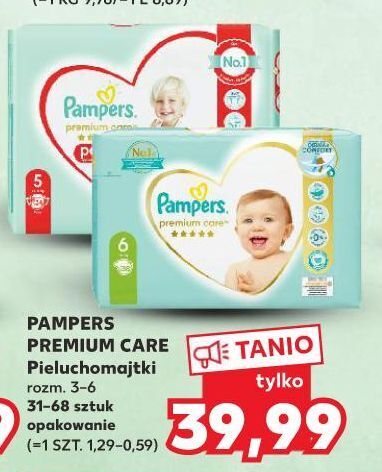 tanie pieluchy pampers wyprzedaże promocje