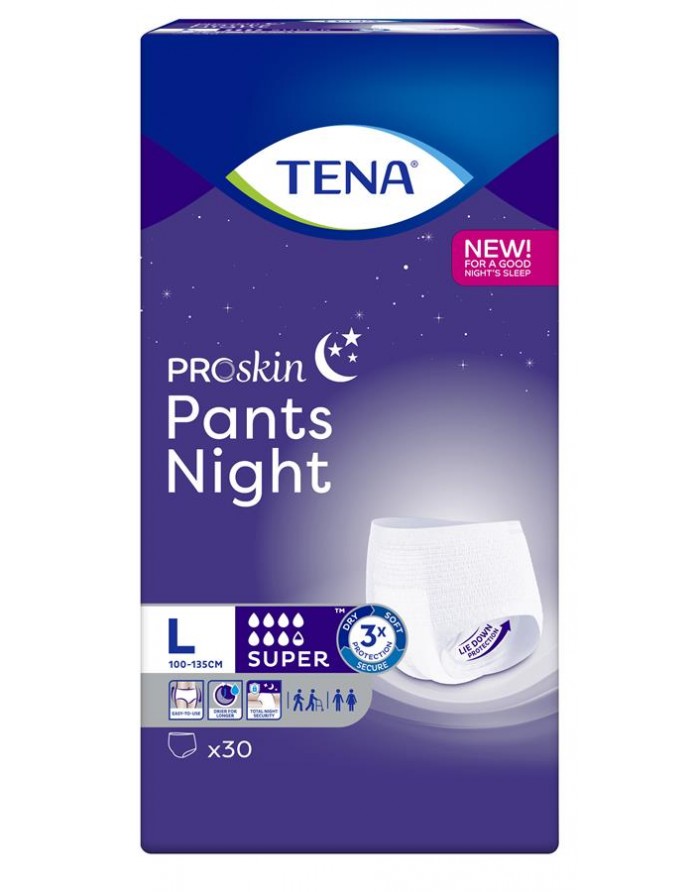 tena pants plus pieluchomajtki l majtki chłonne 30 szt