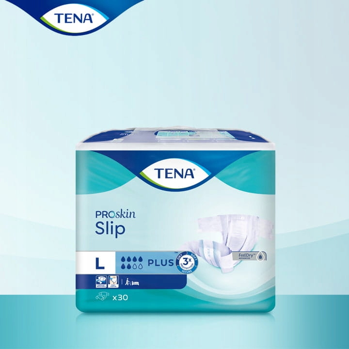 tena slip plus large pieluchomajtki 30 sztuk