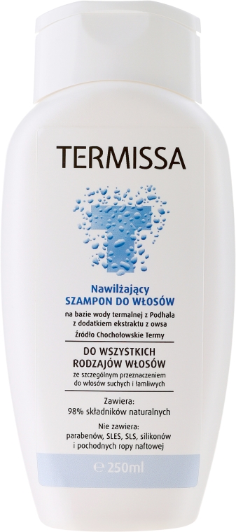 termissa nawilżający szampon do włosów hebbe