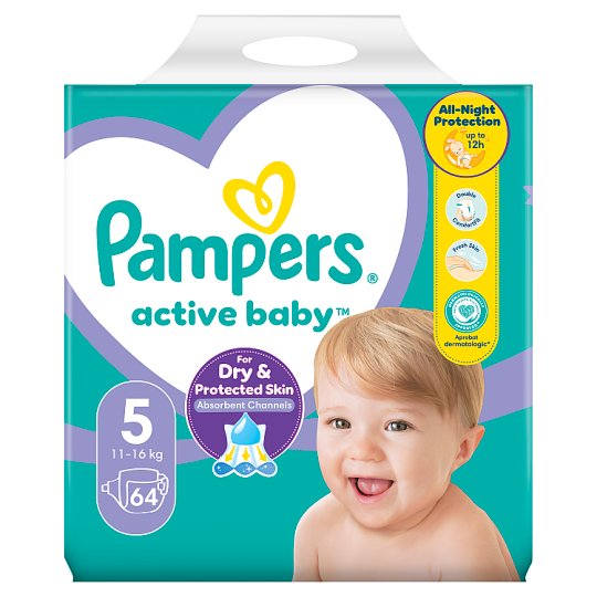 tesco online pampers active baby dry