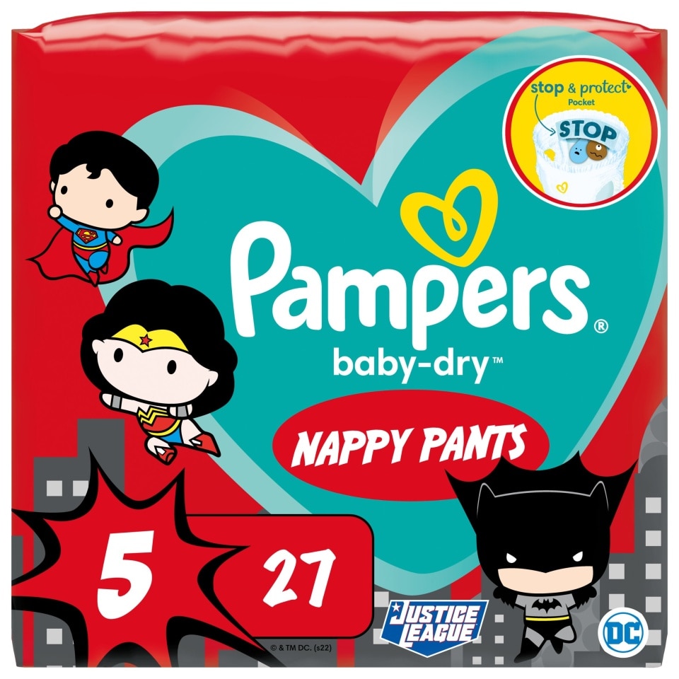 tesco pampers 5 nbox