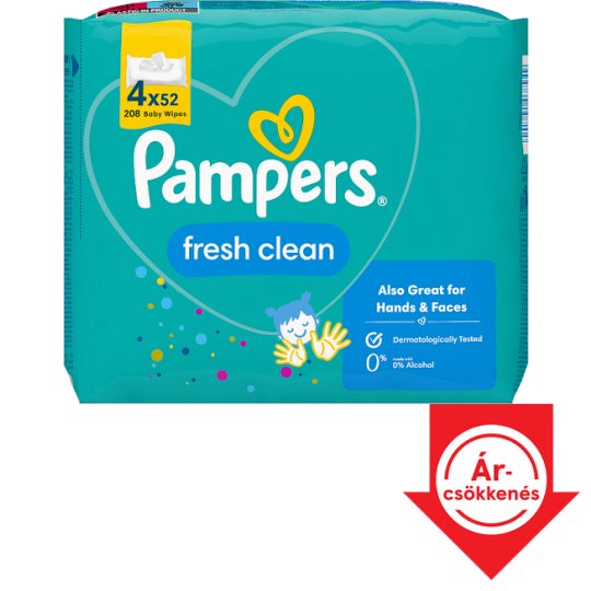 tesco pampers fresh clean