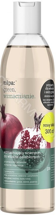 tołpa green wzmacnianie wzmacniający szampon do włosów osłabionych 200 ml